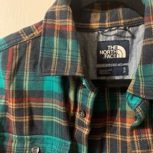 Men’s Small North Face Plaid